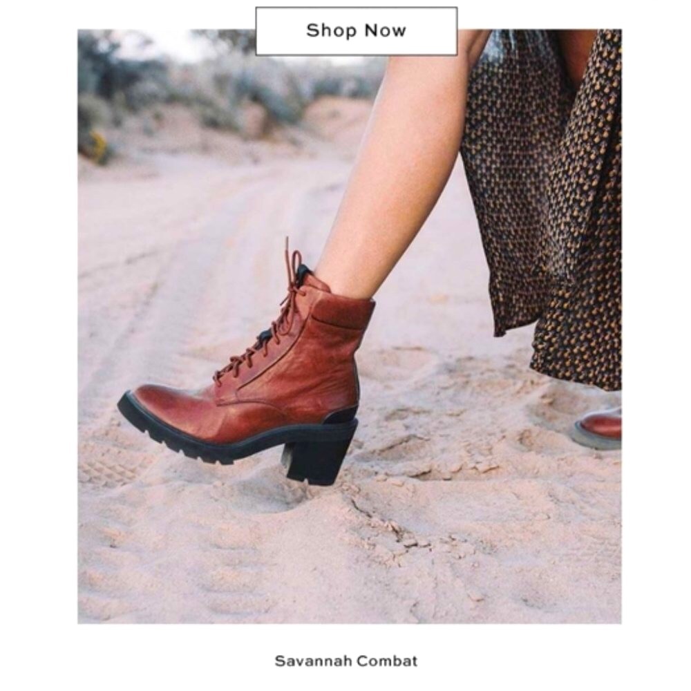 Frye Savannah Cognac Genuine Leather Classic Lace Up Streetwear Combat AnkleBoot - Picture 16 of 16